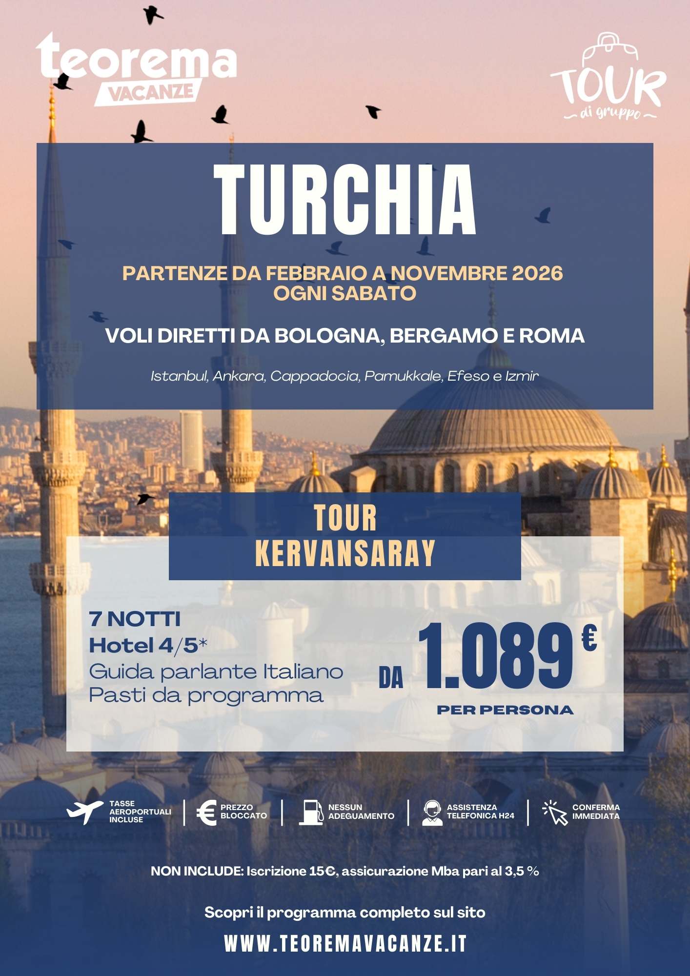 TOUR KERVANSARAY - SUMMER 2026