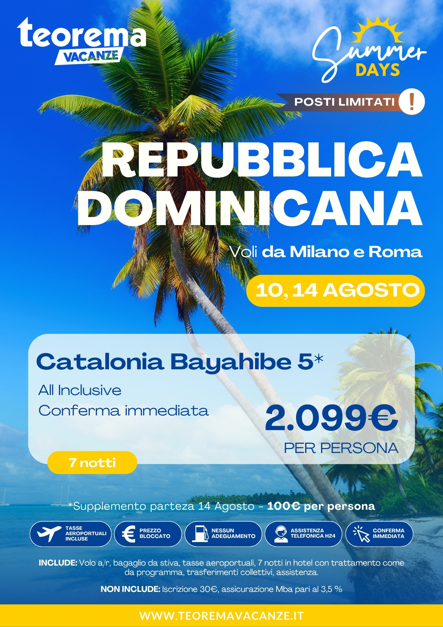 Summer Days: SPECIALE CATALONIA BAYAHIBE